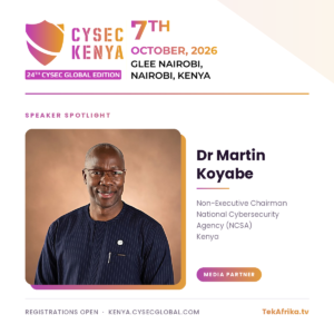 Dr Martin Koyabe, Non-Executive Chairman de la National Cybersecurity Agency du Kenya