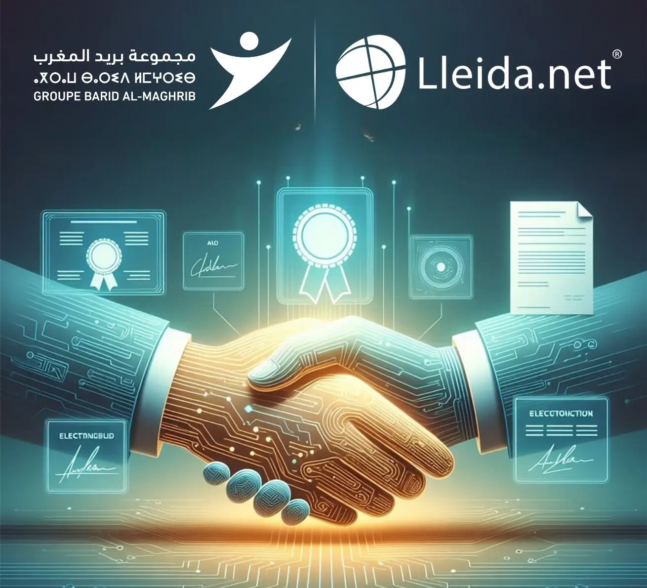 Barid Al-Maghrib signe avec Lleida.net