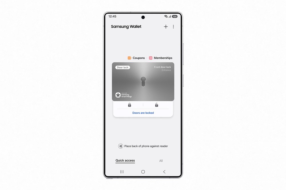 The Samsung Wallet can now hold your house keys