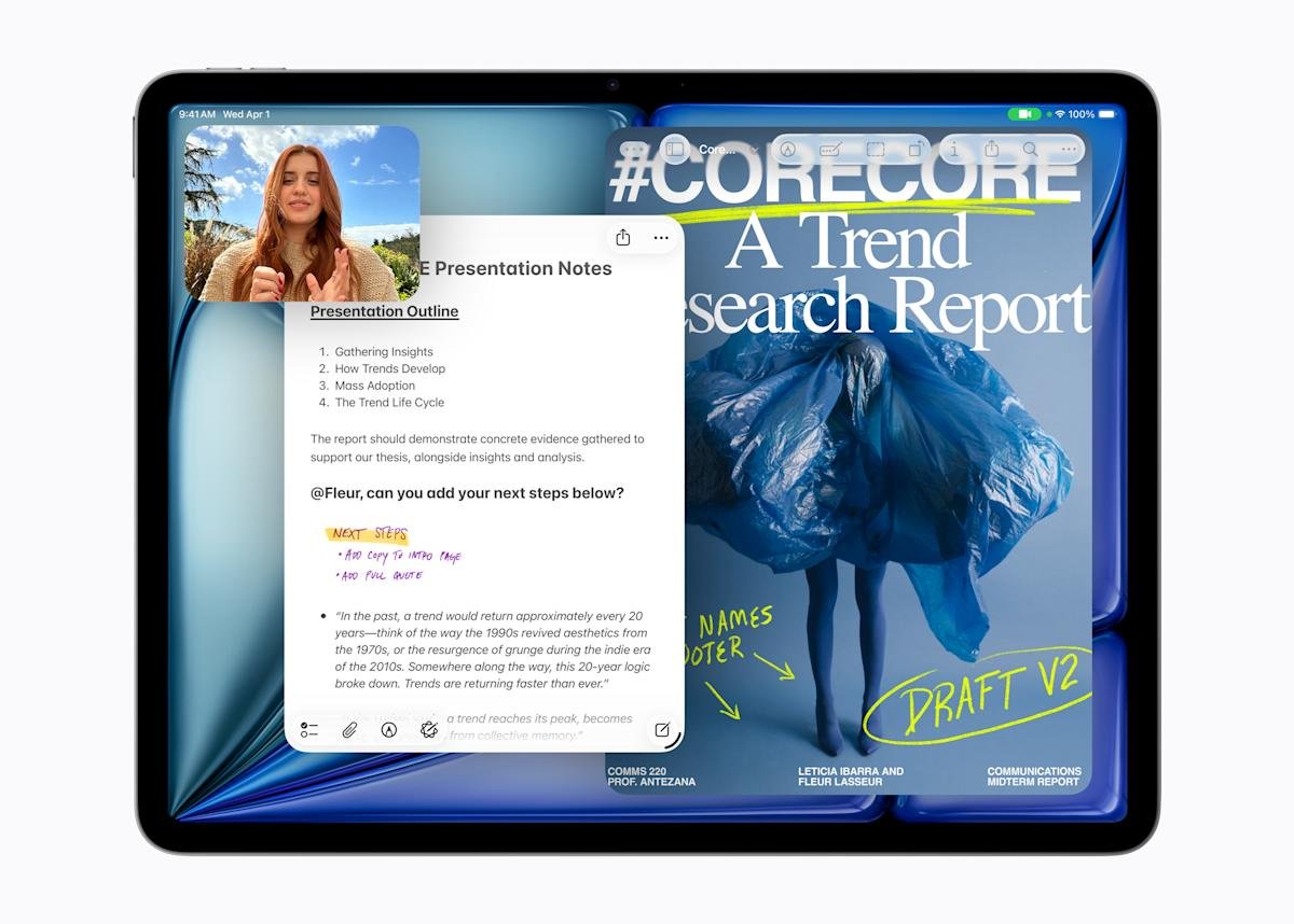 Apple updates the iPad Air with an M4 chip