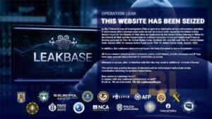 U.S. and EU police shut down LeakBase, a site accused of sharing stolen passwords and hacking tools